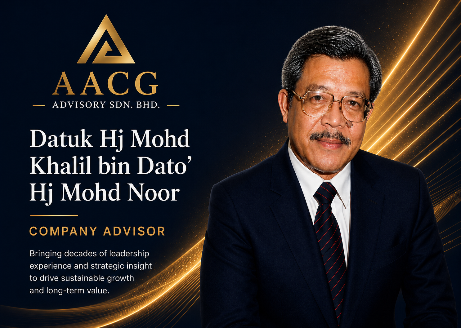 Datuk Hj. Mohd Khalil bin Dato’ Hj. Mohd Noor