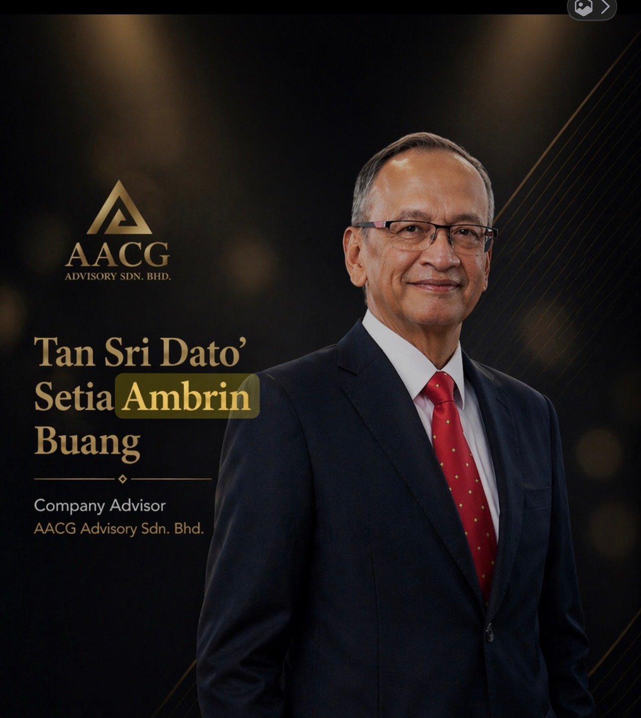 Tan Sri Dato’ Setia Ambrin bin Buang